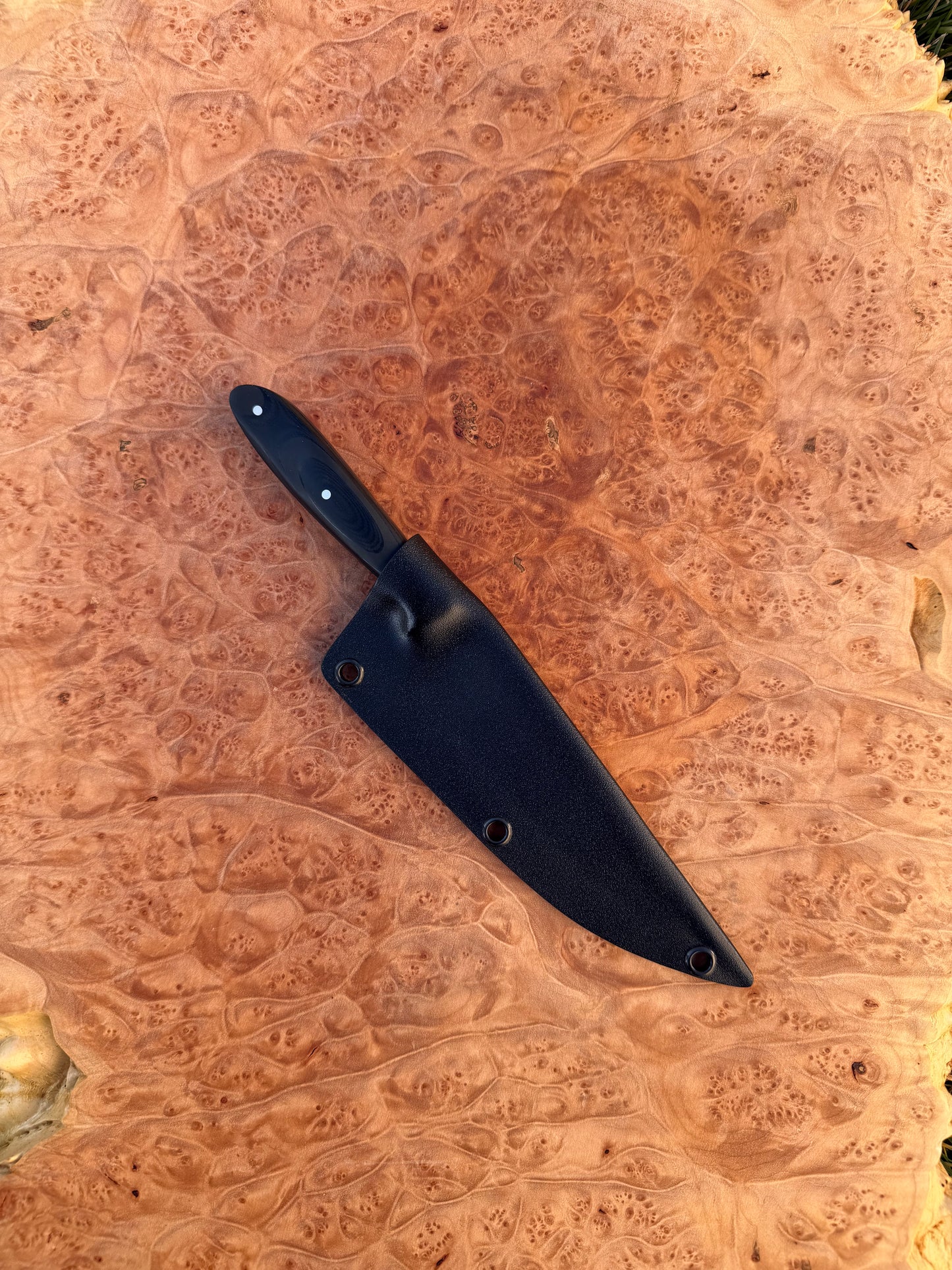 Panfish fillet in black grip fusion