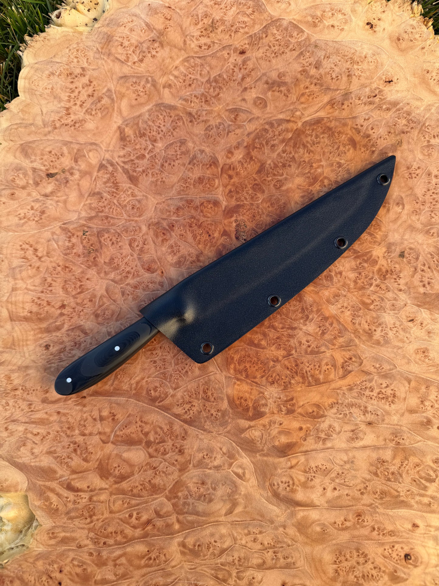 Midsize Panfish fillet in black grip fusion