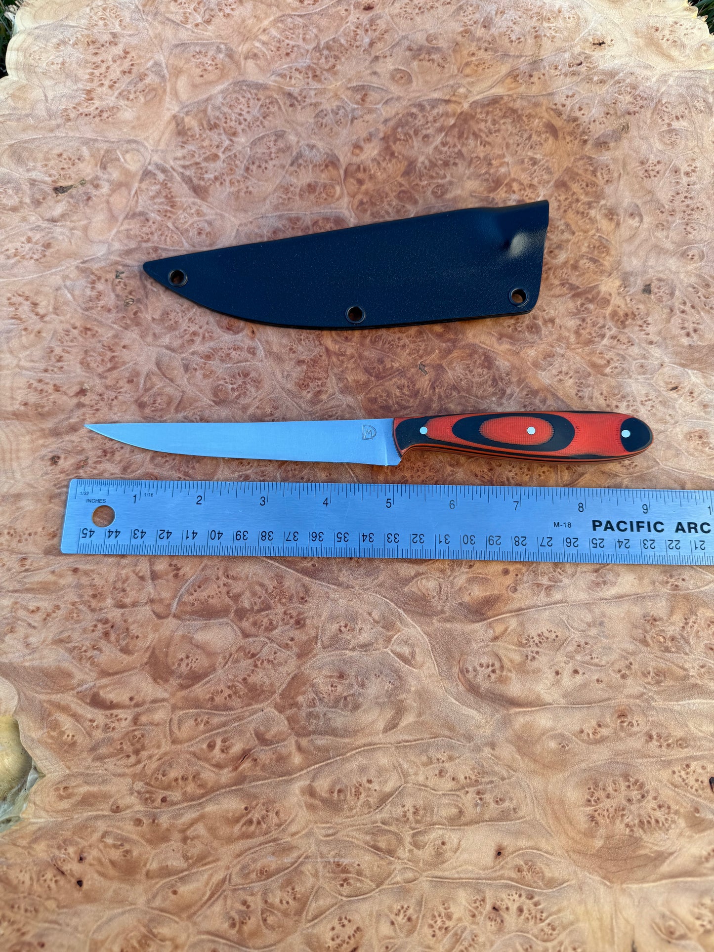 Panfish fillet in red grip fusion