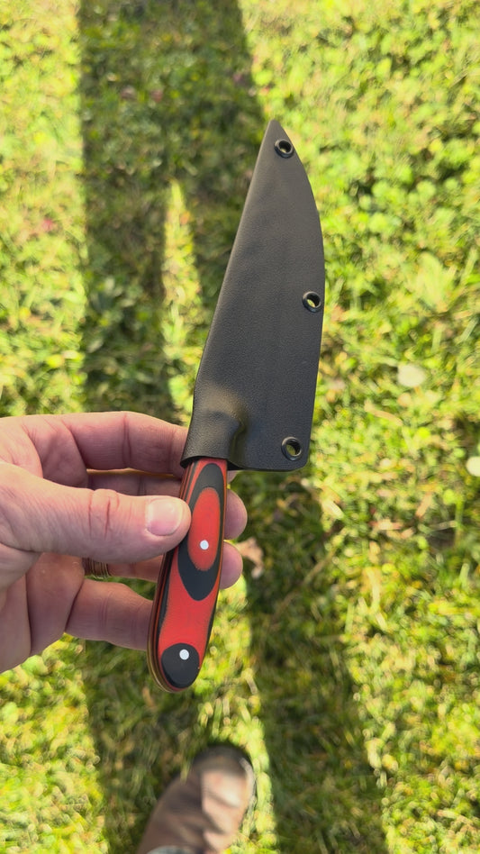 Panfish fillet in red grip fusion